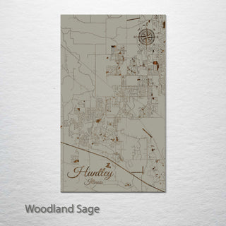 Huntley, Illinois Street Map