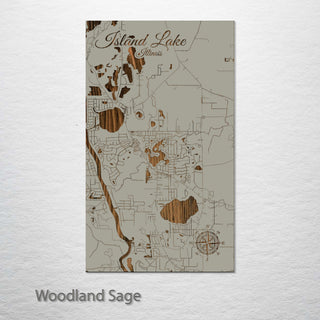 Island Lake, Illinois Street Map