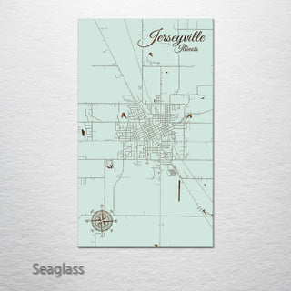 Jerseyville, Illinois Street Map