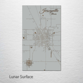 Jerseyville, Illinois Street Map