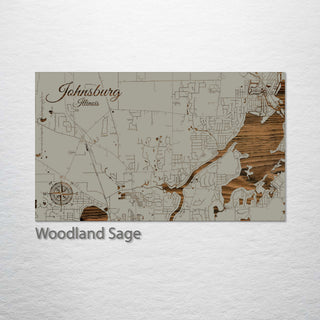 Johnsburg, Illinois Street Map