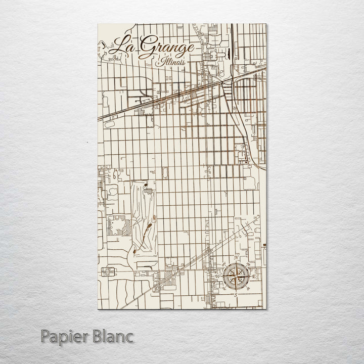 La Grange, Illinois Street Map