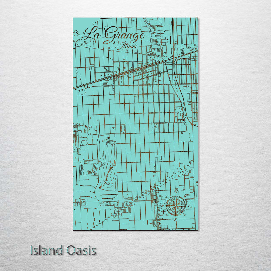 La Grange, Illinois Street Map