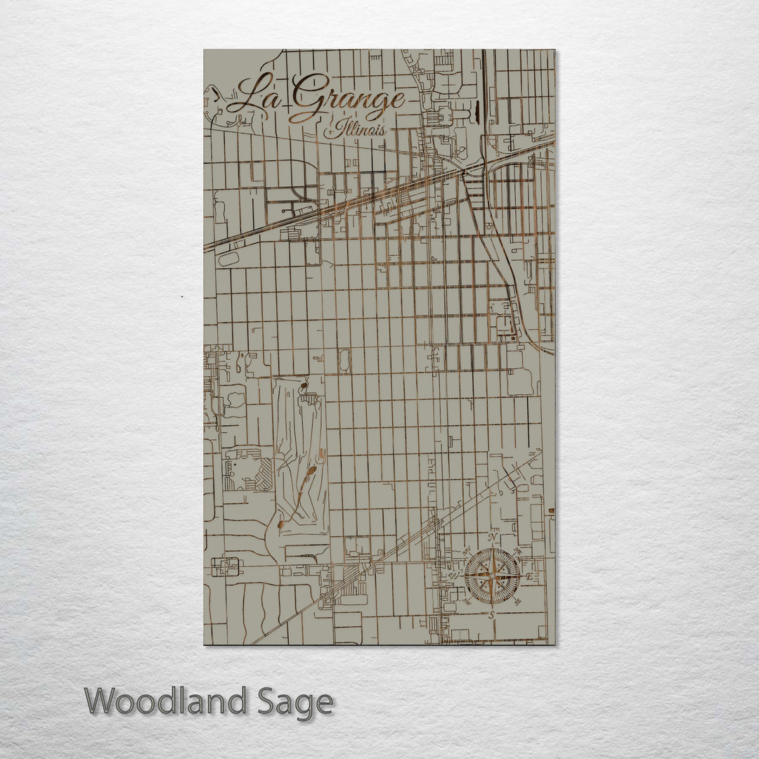 La Grange, Illinois Street Map