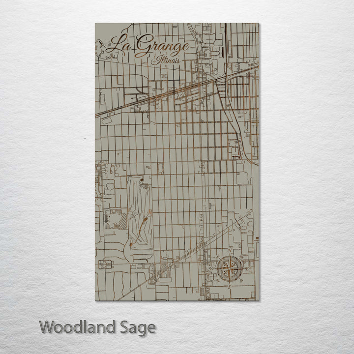 La Grange, Illinois Street Map