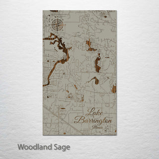 Lake Barrington, Illinois Street Map