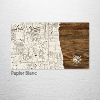 Lake Bluff, Illinois Street Map