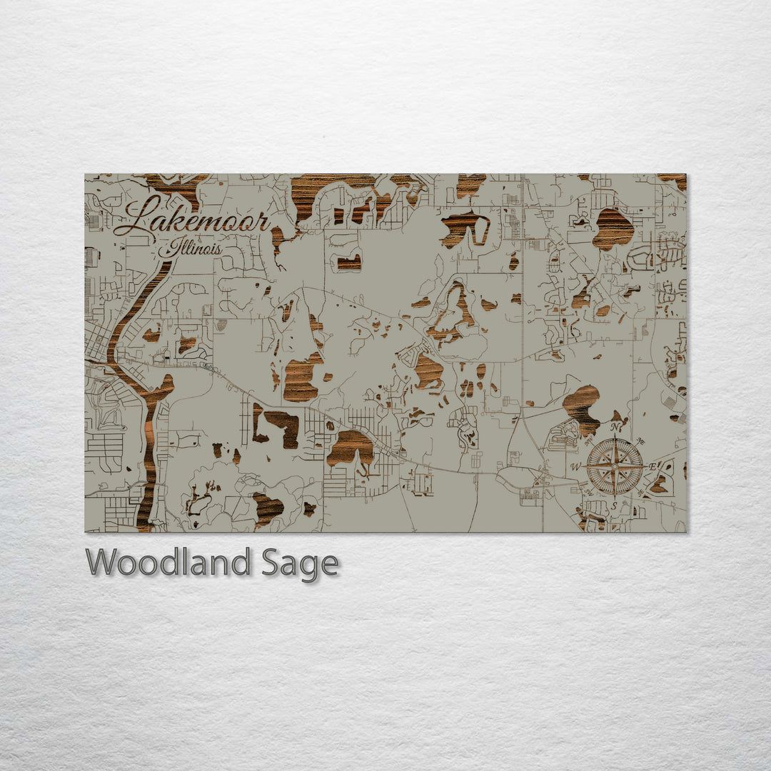 Lakemoor, Illinois Street Map