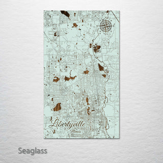 Libertyville, Illinois Street Map