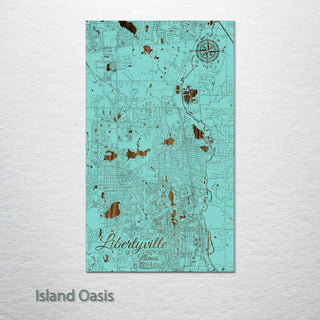 Libertyville, Illinois Street Map