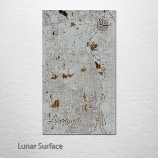 Libertyville, Illinois Street Map