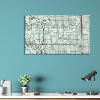 Lincolnwood, Illinois Street Map