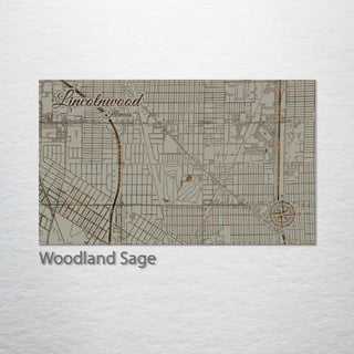 Lincolnwood, Illinois Street Map