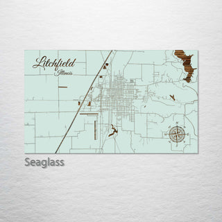 Litchfield, Illinois Street Map