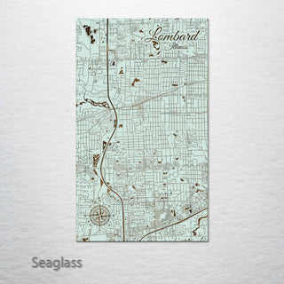 Lombard, Illinois Street Map
