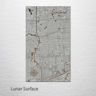 Lombard, Illinois Street Map
