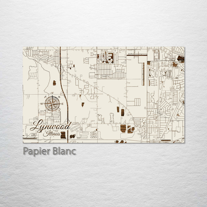 Lynwood, Illinois Street Map