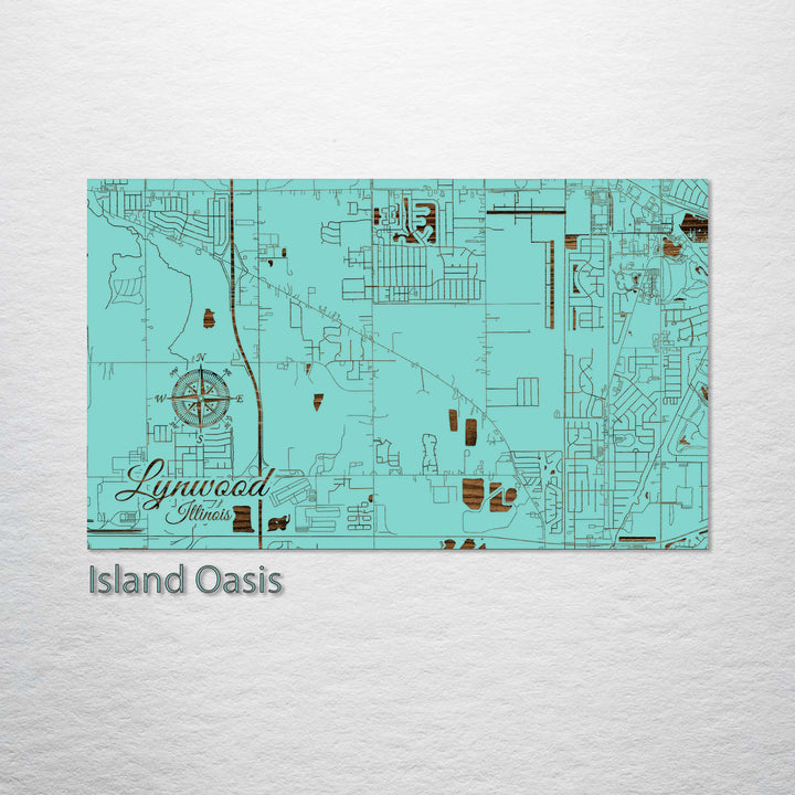 Lynwood, Illinois Street Map