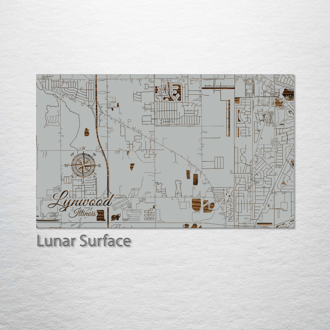 Lynwood, Illinois Street Map