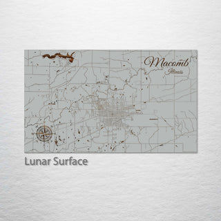 Macomb, Illinois Street Map