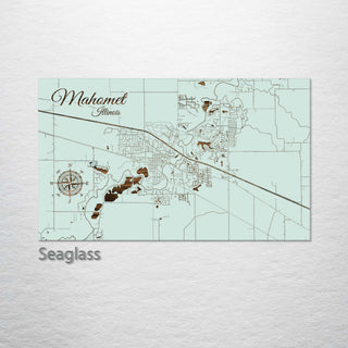 Mahomet, Illinois Street Map