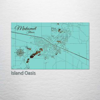 Mahomet, Illinois Street Map