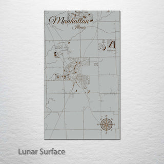 Manhattan, Illinois Street Map