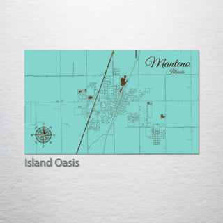 Manteno, Illinois Street Map