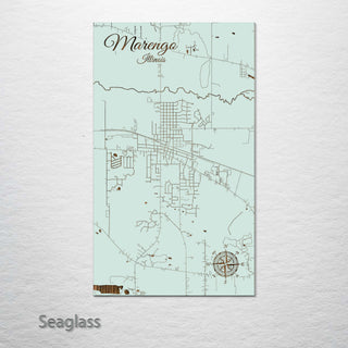 Marengo, Illinois Street Map