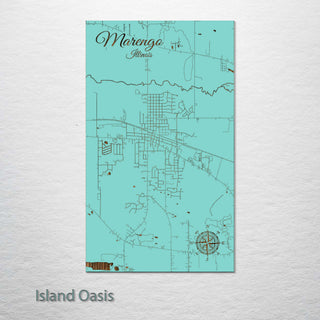Marengo, Illinois Street Map