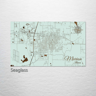 Marion, Illinois Street Map