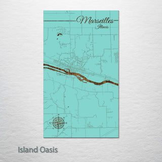 Marseilles, Illinois Street Map