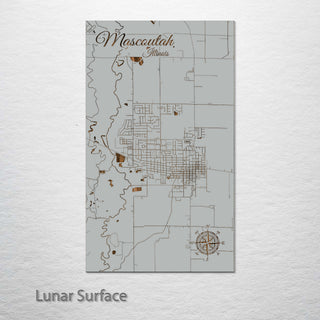 Mascoutah, Illinois Street Map