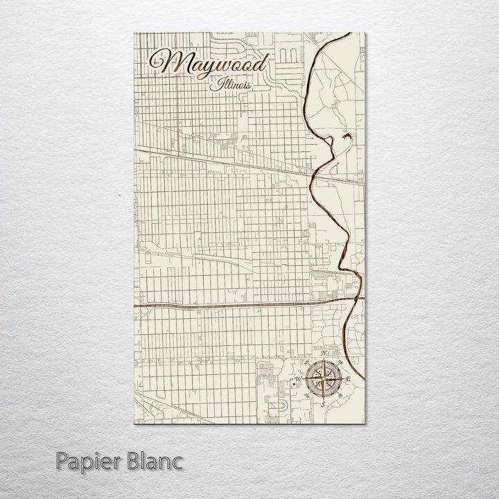 Maywood, Illinois Street Map
