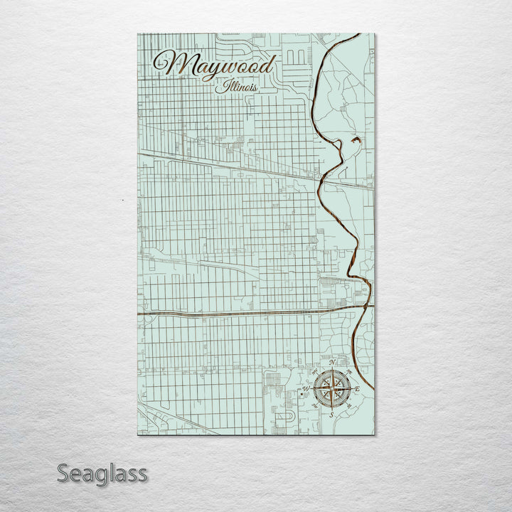 Maywood, Illinois Street Map