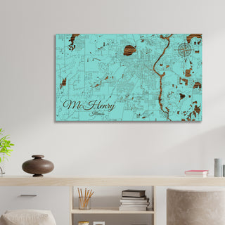 McHenry, Illinois Street Map