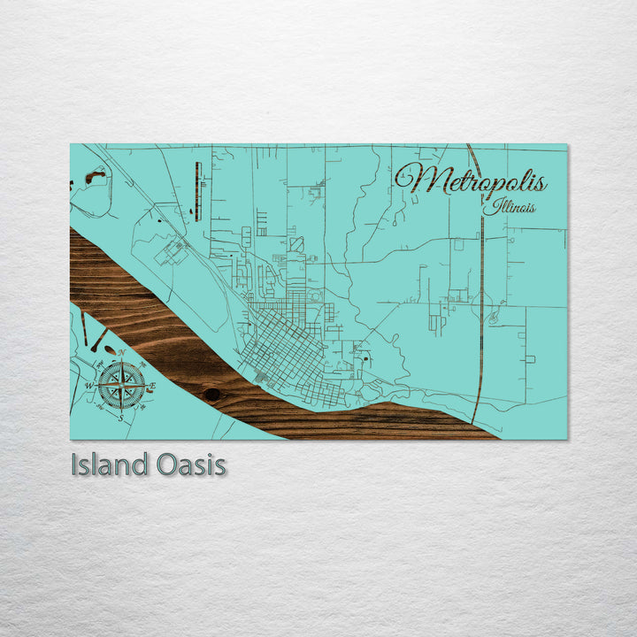 Metropolis, Illinois Street Map