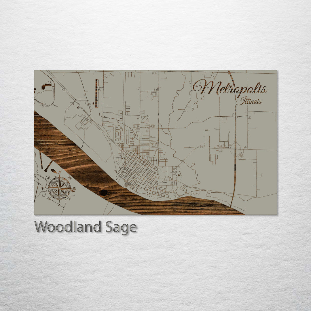 Metropolis, Illinois Street Map