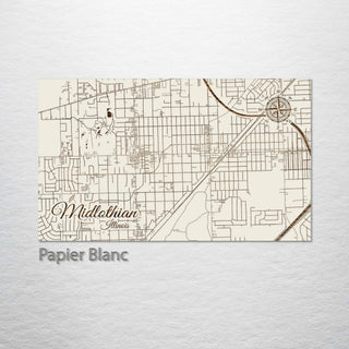 Midlothian, Illinois Street Map