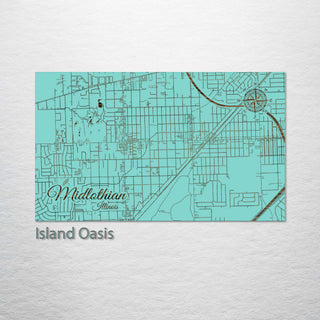 Midlothian, Illinois Street Map