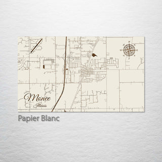 Monee, Illinois Street Map
