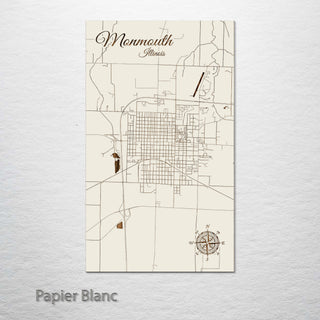 Monmouth, Illinois Street Map
