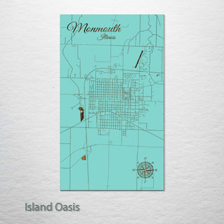 Monmouth, Illinois Street Map