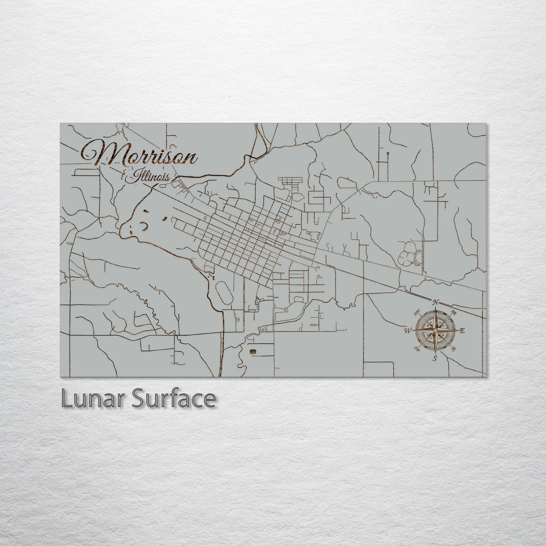 Morrison, Illinois Street Map