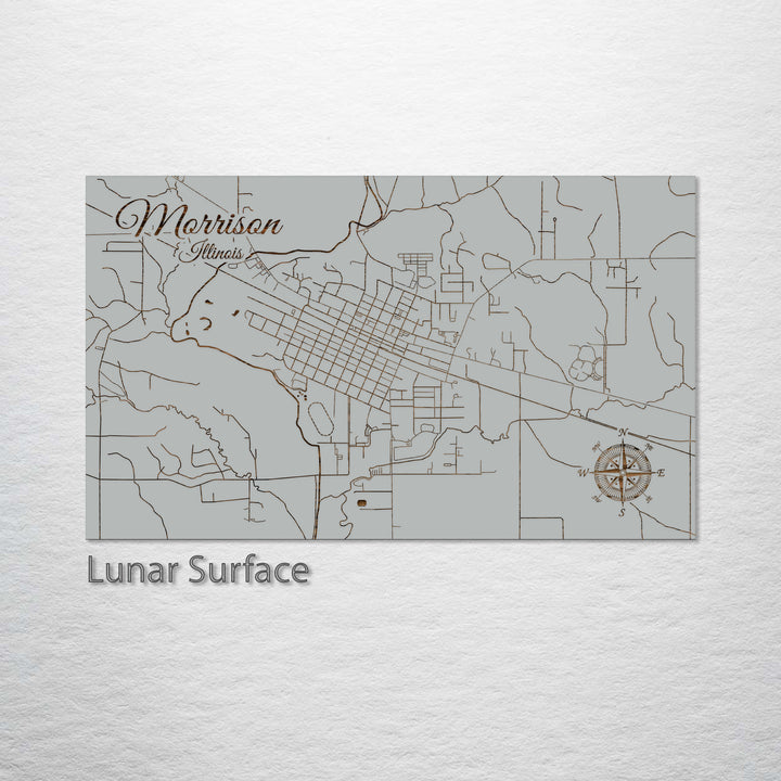 Morrison, Illinois Street Map