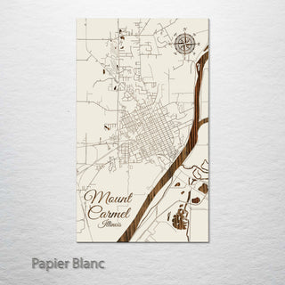Mount Carmel, Illinois Street Map