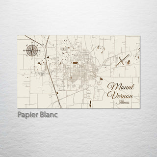 Mount Vernon, Illinois Street Map