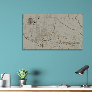 Murphysboro, Illinois Street Map