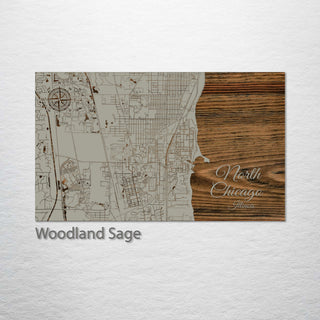 North Chicago, Illinois Street Map