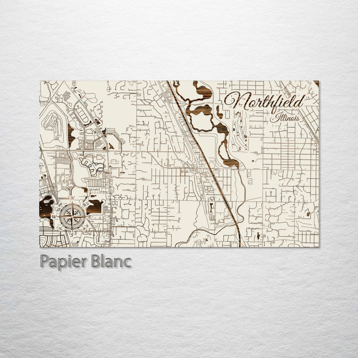 Northfield, Illinois Street Map